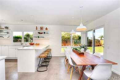 Spacious Dining Area off the kitchen with matte fi