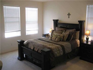 Light and Bright Master Bedroom located on 2nd flo