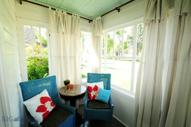 Sun room with re-glazed windows so draft free for