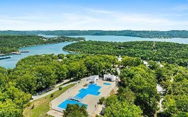 Aerial Pool view