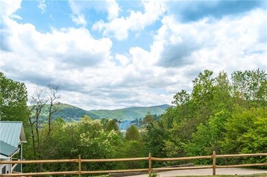 Breathtaking mountain views from the covered front porch