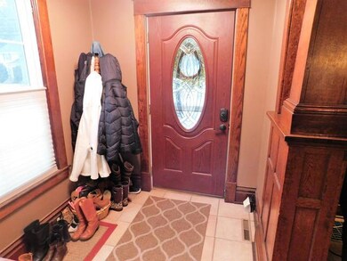 Foyer With Ceramic Floors