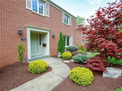 Professionally landscaped yard.