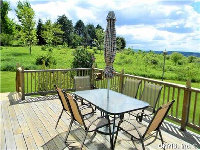 Deck Nice Sized deck offers views for miles, views
