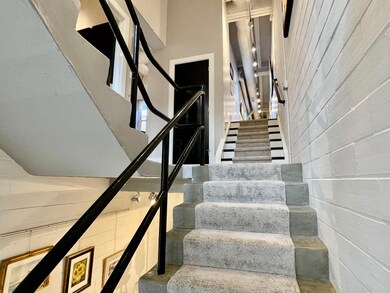 Beautiful stairways create great privacy