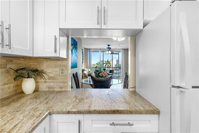 Water view as seen from the kitchen