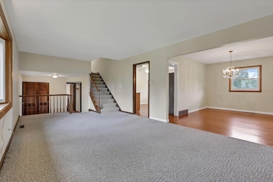 View of Family Room & Formal Dining Room