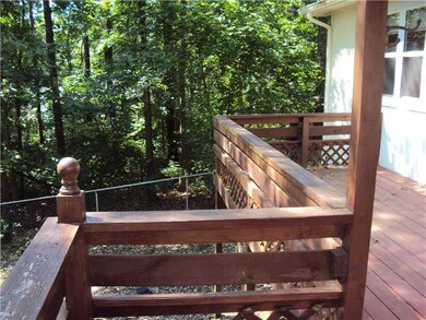 Patio/Deck. Deck looking toward backyard and woods