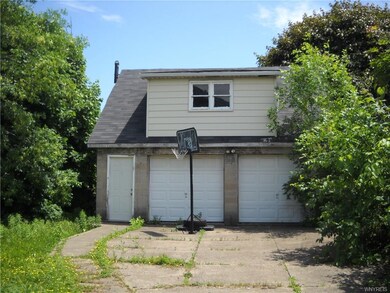 big garage with loft