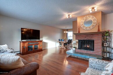 Wood Burning Fireplace
