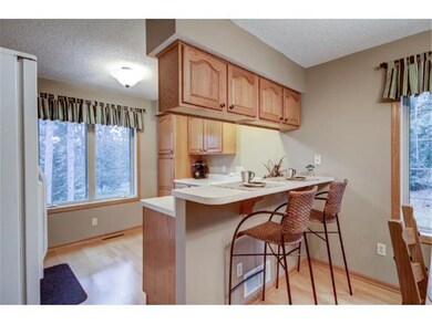 Breakfast area in kitchen