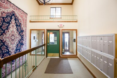 Security entrance to building