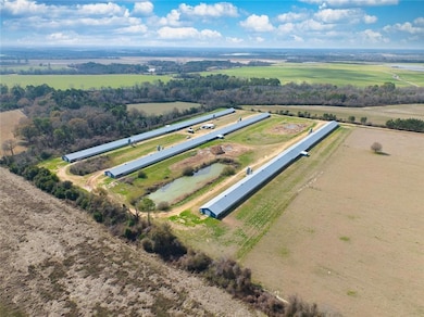 Bird's eye view featuring a rural view