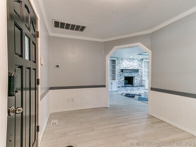 Inside front foyer