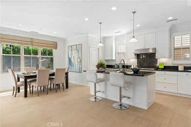 Formal dining area next to the kitchen.