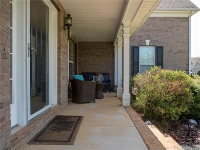 Large front porch