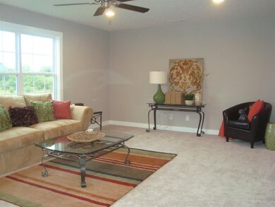 This large room is open to the living room and kit