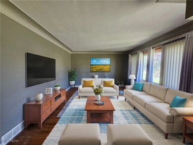 Living Room - Virtually Staged