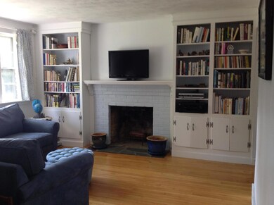 Built ins and Fireplace