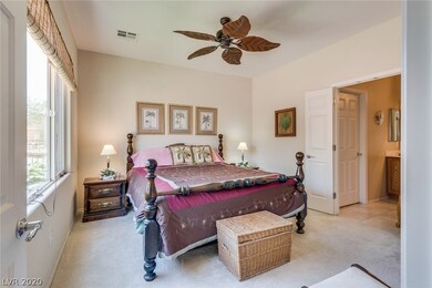 Master Bedroom with double doors into the Master B