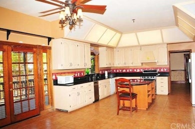 Large gourmet kitchen