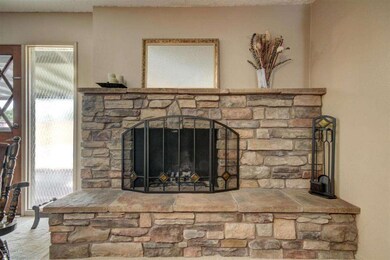 Custom Stone Fireplace