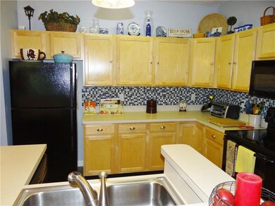 Kitchen - microwave, dishwasher, fridge and stove 