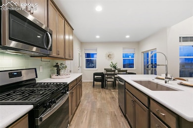 Gas Stove In The Kitchen