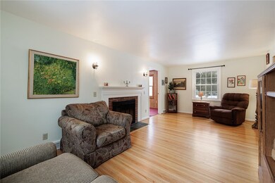 Formal Living Room with w/b Fireplace