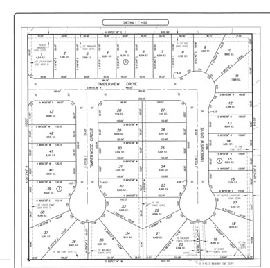 Huffman Timbers recorded plat