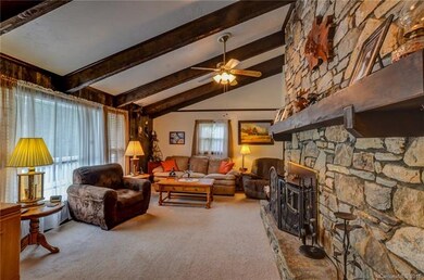 Cozy and Comfy Family room with fireplace and heat