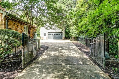 Gated driveway