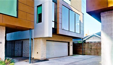 Property features outside the garage guest parking