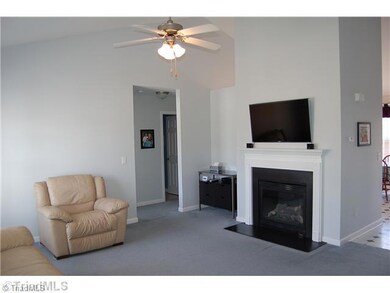 Living Room. Gas Fire Place