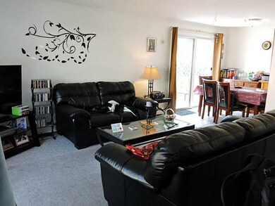 Living Room. Spacious living room open to dining r