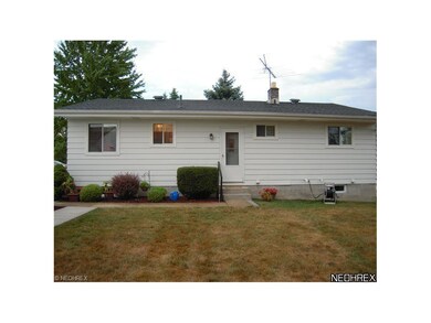 Rear of house.