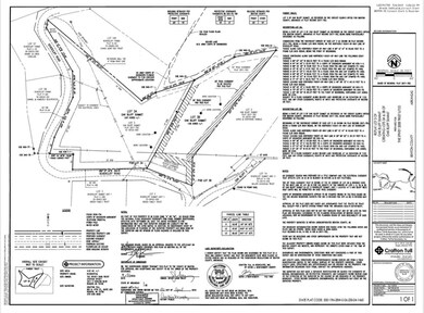 3A and 3B survey and markers and easments etc