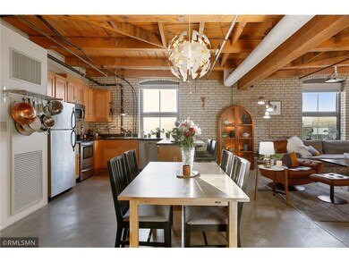 Light filled loft with so many features.