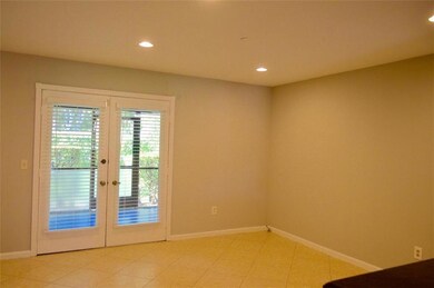 Beautiful French Doors allow natural lighting in