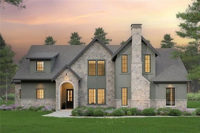 Example of size and style home that would fit well in this lot