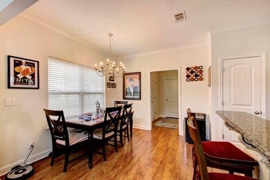 Dining area open to kitchen