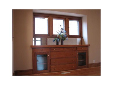 Other. Gorgeous and convenient built-in oak buffet