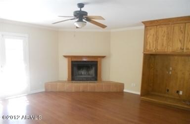 fireplace in great room