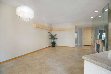 Travertine like tile flooring. new light fixture, 
