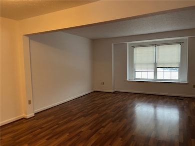 Spacious Living Room with Hardwood Floor