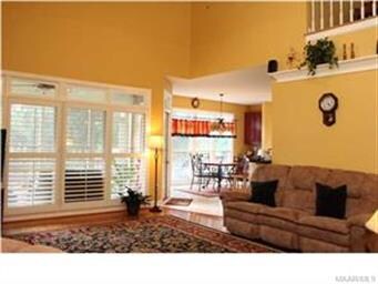 Tall windows are repeated in the breakfast and gat