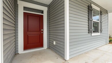 Entrance to property with covered porch