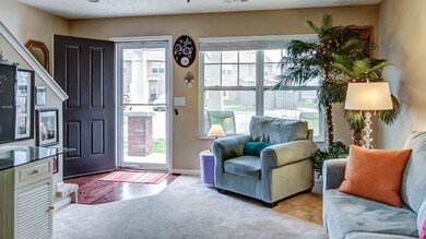 Beautiful open Foyer with tons of light from the double front window