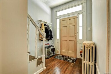 Foyer with Hardwood Floors