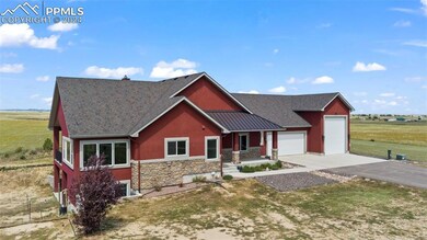 View of front of home featuring a rural view